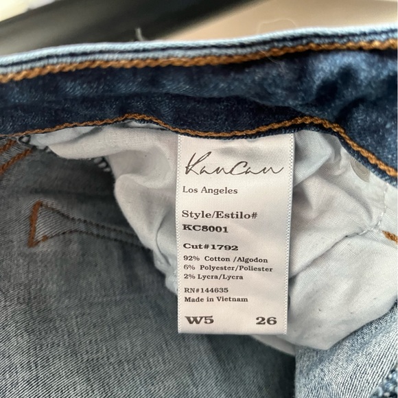 Women’s KanCan Size 4 US26 skinny fit Mid Rose Jeans - Picture 5 of 5